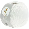 Wolle Kreativ! Lana Grossa - Soft Cotton - Fb. 10 weiß 50 g
