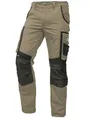 PUMA Workwear Precision X - Arbeitshose Herren - Premium Arbeitskleidung mit vielen Taschen und verstärkten Kniepartien - Funktionshose mit Stretch für Handwerk und Baugewerbe - Braun/Schwarz - 58
