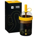 Nespresso Reisebecher, Samra Tumbler x The Weeknd, limitierte Auflage, nur für kalte Getränke, 540 ml, Gelb