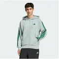 adidas Sportswear Hoodie ESSENTIALS 3-STREIFEN FRENCH TERRY KAPUZENJACKE (1-tlg) schwarz M (40)