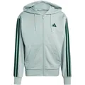 ADIDAS Herren Kapuzensweat Essentials 3-Streifen French Terry