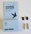 Schwalbe Clik Valve DV Ventil-Umrüstsatz Kit 2x Ventile SCV,1xKey, 2x Staubkappe