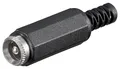 Goobay DC-Kupplung mit Knickschutz - Durchmesser 2,5 mm