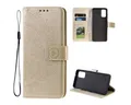 CoverKingz Handyhülle Hülle für Samsung Galaxy A13 5G/A04s Handyhülle Flip Case Tasche 16,5 cm (6,5 Zoll), Klapphülle Schutzhülle mit Kartenfach Schutztasche Motiv Mandala