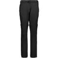CMP Damen Long Zip Off Hose (Größe XXS, schwarz)
