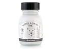 Octopus Write and Draw Ink 100 White Polar Bear, wasserfeste Tinte zum Schreiben und Zeichnen, Kalligraphietinte, lichtechte Zeichentusche für Füllhalter, weiß, 50 ml