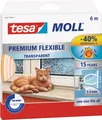 tesa Moll Dichtungsprofil Super Flex 6 m, transparent