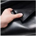 ANRO Gummimatte Glatt Bodenbelag SBR Gummi Antirutschmatte Gummiläufer, Einzelstück, 1-St., Ein Zuschnitt nach Ihrer Auswahl, Glatt schwarz 100 cm x 100 cm x 1 mm