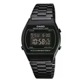 Unisex Uhr CASIO B640WB-1B VINTAGE Klassiker Stahl Schwarz Black