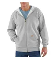 Carhartt Herren Zip Hooded Sweatshirt Sweatshirt, Heather Grey, M