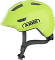 Abus Kinderfahrradhelm "SMILEY 3.0" Gr. M, gelb (shiny gelb), M Kopfumfang: 50cm - 55cm