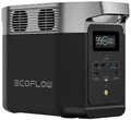 ECOFLOW Delta 2 Powerstation LiFePO 4 Schwarz mit Laderegler