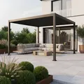 Pavillon Basic Anthrazit B/H ca. 360x240-250 cm
