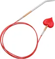addi Stricknadeln Take Off Abhebenadel-Set, Länge 68 cm