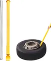 VEVOR Reifenmontiergerät Reifenwechsler 1175 mm Gelbes Reifenmontagegerät Montiereisen Montierhebel Reifenmontiermaschine Reifenwechseln Werkzeug Reifenheber Manuell für Pkw, Lkw, SUVs, Motorräder