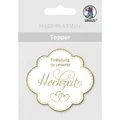 Ursus Topper.Einl.Hochzeit.w./gold.5670-00-06 (40594400)