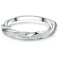 Trilani Silberring silber, mit Zirkonia silberfarben 58