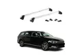 OMAC Dachträger für VW Passat Wagon B8 2015-2025 Alu Silber 2 tlg ABE (2-St), Wasserbeständig,Abnehmbar,Multifunktional,Leichtgewichtig