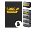 Anker Balkonkraftwerk 16000W Anker SOLIX Solarbank Power Dock mit Solarbank 3 Pro Speicher, (Power Dock und 32x 500Wp Solarmodule im Lieferumfang enthalten), Speicher mit integriertem Wechselrichter, All-in-One 2,68kWh Akku