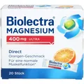 BIOLECTRA Magnesium 400 mg ultra Direct Orange 20 St PZN 10252174
