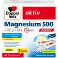 Doppelherz Magnesium 500 + B12 + D3 DEPOT DIRECT 60 St