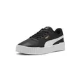 PUMA Mädchen Carina 3.0 Sneakers 38, Black White Gold