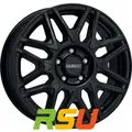 4x Dezent KH black 6x16" ET68 LK5 118 ML 71.1 Alufelgen 16 Zoll