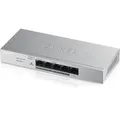 ZyXEL Switch GS1200-5HPV2-EU0101F, 5-port, 1 Gbit/s, 4x PoE+, managed