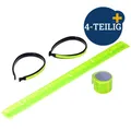Filmer 40.134 Reflektoren Set 4tlg. Sicherheitsbänder + Fahrrad Hosenspangen