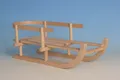 Puppen-Schlitten Holz, L: 46cm/B: 20cm