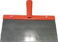 Kerbl Stoßscharre 50 cm (Eisstößer Metall, Federstahl 1 mm, Schaber ohne Stiel, Betonscharre), Schwarz