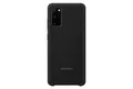 Samsung Silicone Smartphone Cover EF-PG980 für Galaxy S20 | S20 5G Handy-Hülle, Silikon, Schutz Case, stoßfest, dünn und griffig, schwarz - 6.2 Zoll