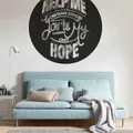 Komar Vlies Fototapete 125 x 125 cm Star Wars Dot Help Me Obi Wan Wandtattoo