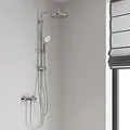 Grohe Tempesta 210 Duschsystem 26381001 chrom, mit Umstellung für Wandmontage