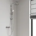 Grohe Tempesta 210 Duschsystem 26381001 chrom, mit Umstellung für Wandmontage