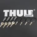Thule 8x Ersatzschlüssel +Schloß Premium N035 für Dachträger Boxen Fahrradträger