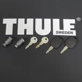 Thule 4x Ersatzschlüssel +Schloß Premium N035 für Dachträger Boxen Fahrradträger