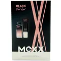 Mexx BLACK WOMAN Geschenkset 1 Set = 1 x 30ml Eau de Toilette 1 x 50ml Duschgel
