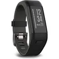 GARMIN Activity Tracker vívosmart HR+, Schwarz/Grau