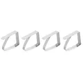 Tischtuchhalter-Clips zum Befestigen der Tischdecke an der Tischplatte, 4er-Set