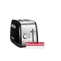 KitchenAid 5KMT2115EOB Toaster Onyx Schwarz Bagle-Taste Factory Serviced