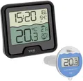 TFA Dostmann Marbella Poolthermometer Schwarz 30.3066.01
