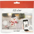 Creativ Company DIY Sets Miniaturen Mini Kreativ Set Wichteltür, Schneemann, Kre