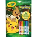 Crayola Kreatives Spiel Pokemon Activity Album und (358-042746)