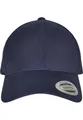 Flexfit Yupoong Unisex Premium Curved Visor Snapback Cap, Navy, one Size