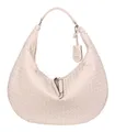 Abro Leather Piuma Weaving Hobo Bag Nana L Beige