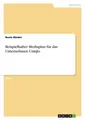 Beate Bänder | Beispielhafter Mediaplan für das Unternehmen Uniqlo | Taschenbuch