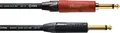 Cordial 11214 Klinke Instrumenten Anschlusskabel [1x Klinkenstecker 6.3 mm (mono) - 1x Klinkenstecker 6.3 mm (mono)] 3 m Schwarz (11214)