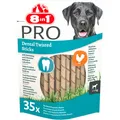 8in1 Delights Pro Dental Twisted Sticks Huhn 35 Stück Hundesnack Zahnpflege
