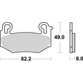 Sintermetallbremsbeläge BREMBO-07BB42SA Für Motorrad Ersatzteile Zubehör